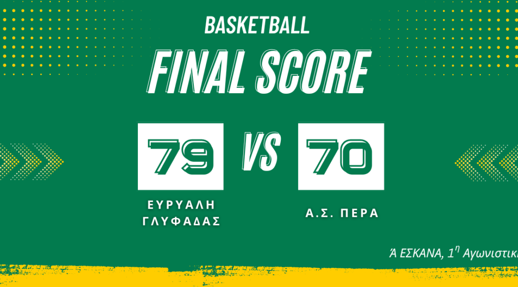 αντρικό μπάσκετ 1 αγωνιστική
